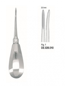 Bein páka zahnutá 2mm fig.1